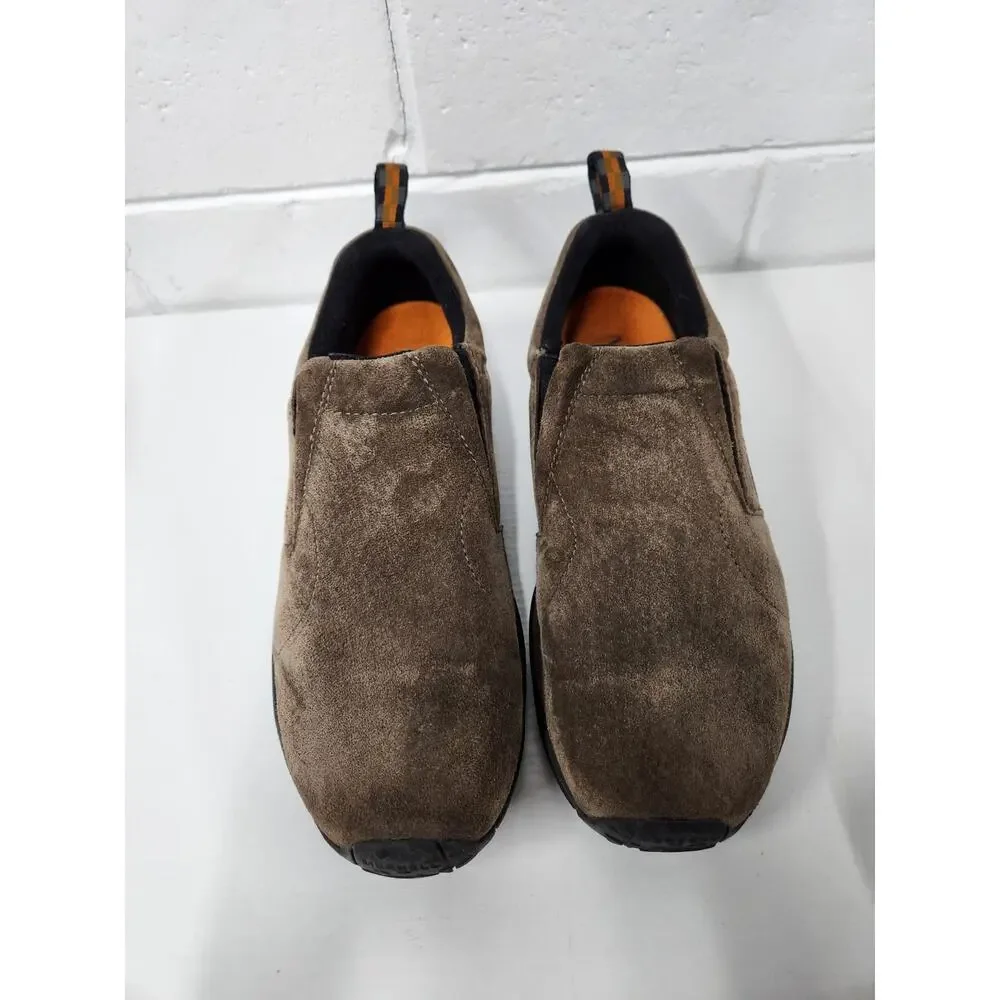 Merrell Men's Jungle Moc Slip-On Performance Suede Clogs, Size 10, In Gunsmoke